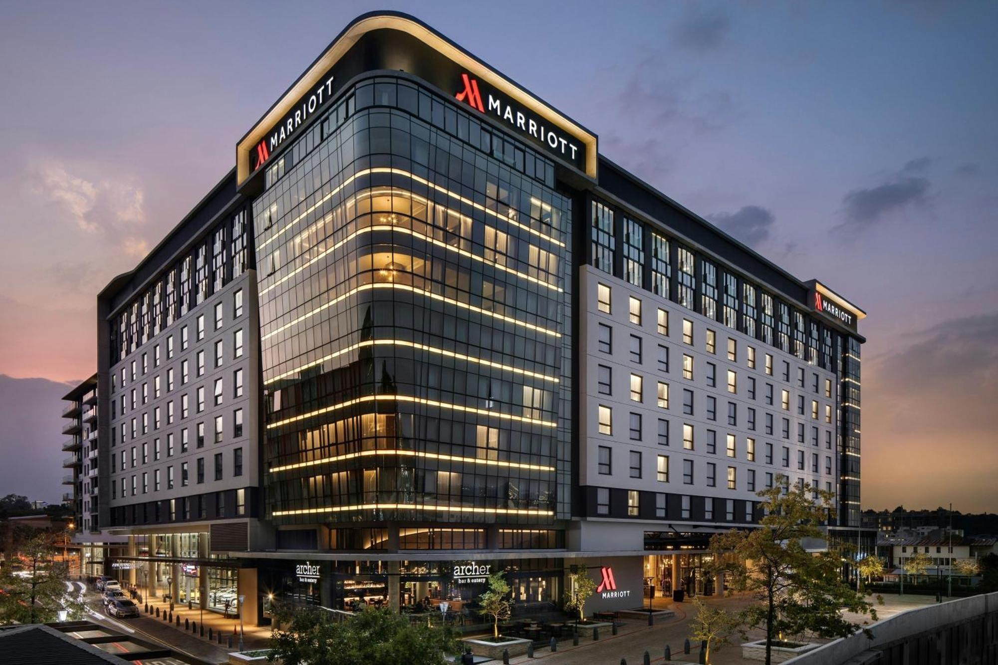 Johannesburg Marriott Hotel Melrose Arch מראה חיצוני תמונה